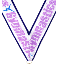 7/8 x 30 in. Gymnastics Neck Ribbon [NKRB-1042]