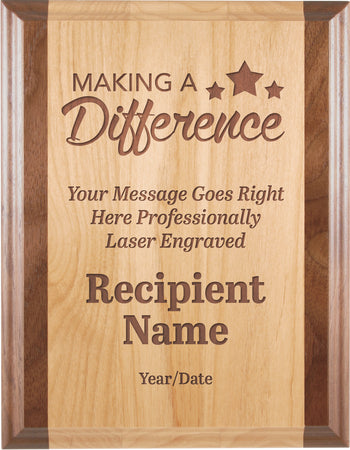 Alder Plus Plaque- 9x12 inch [PJAW-912]