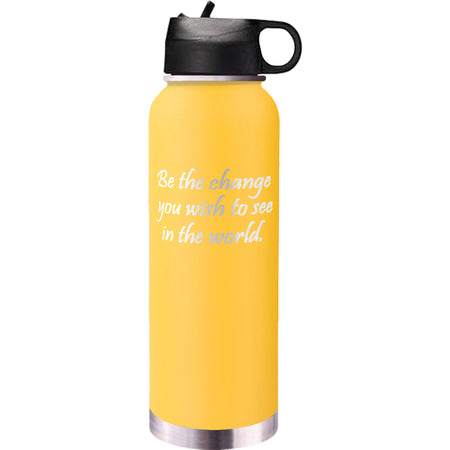 TahoeÂ© 32 oz. Insulated Water Bottle - Yellow [TMLG17-YLW]
