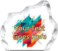 Custom Clear Acrylic Iceberg Award [AIB6C-FC]