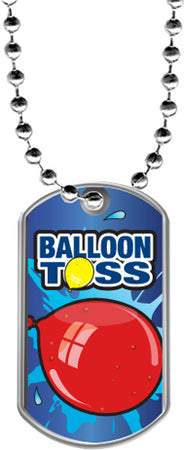 Balloon Toss Dog Tags [DTLAM2-BLNTS]