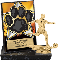 Paw Mascot Billboard Plaque [PBB6-MSCT-PAW]