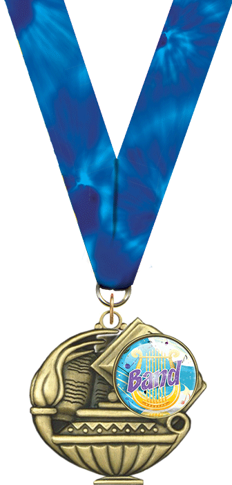 2" Band Insert Academic Medal [MAP2-i-BD]
