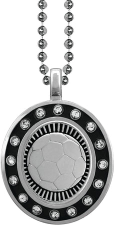 Soccer Silver Charm [CSOV-16STN-SC-S]