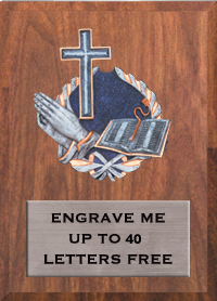 6"x8" Religion Millennium Plaque [PMC68-RL]