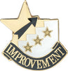 Scholastic Star Pins- Improvement [PB120]