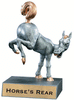 Horse's Rear Bobblehead 'Toon Resin Trophy [SBH-HR]