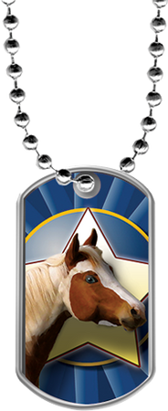 Horse Dog Tags [DTLAM2-HS]