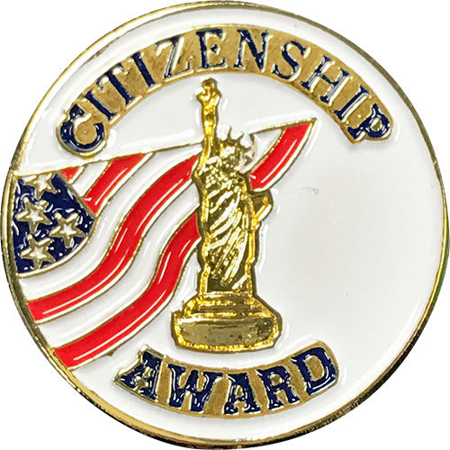 Citizenship Award Enameled Pin [PCM-KN-318]
