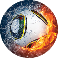 Soccer - International Fire & Water Insert [TD-3156]