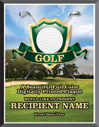 Golf Graphix Plaque [PGFX79-GL]