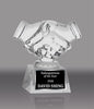 Optical Crystal Handshake Award [CRHND215]