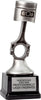 Piston Resin Trophy on Monument Base - 10 inch [RMPSTMB-10]
