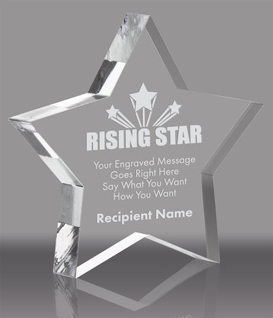 Acrylic Star Award - 6 inch [A75STR-6-Q]