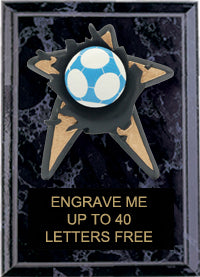 Soccer Spring Loaded Plaque [PRBI57-SC]