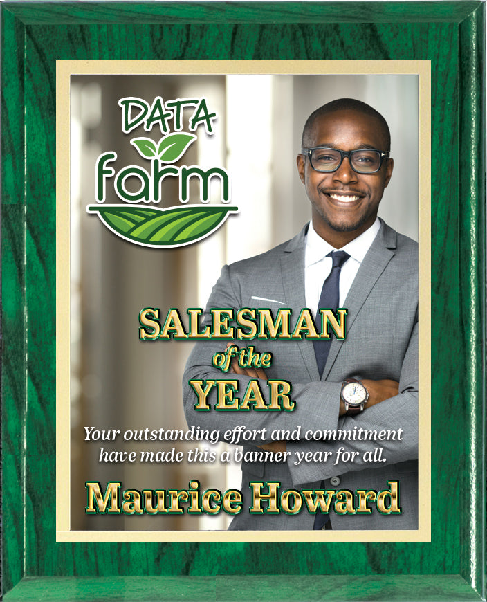 Full Color Full Plate Plaque - 8x10 inch [PM21-8X10-FC]