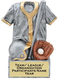 Baseball Sport Jersey Resin Trophy [RSJ-BS]