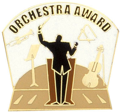 Orchestra Award Enameled Pin [PCM-MC-570]