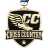 2.5" Cross Country Banner Shield Medal [MPSHD2-CC]
