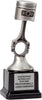 Piston Resin Trophy on Monument Base - 7 inch [RMPSTMB-7]