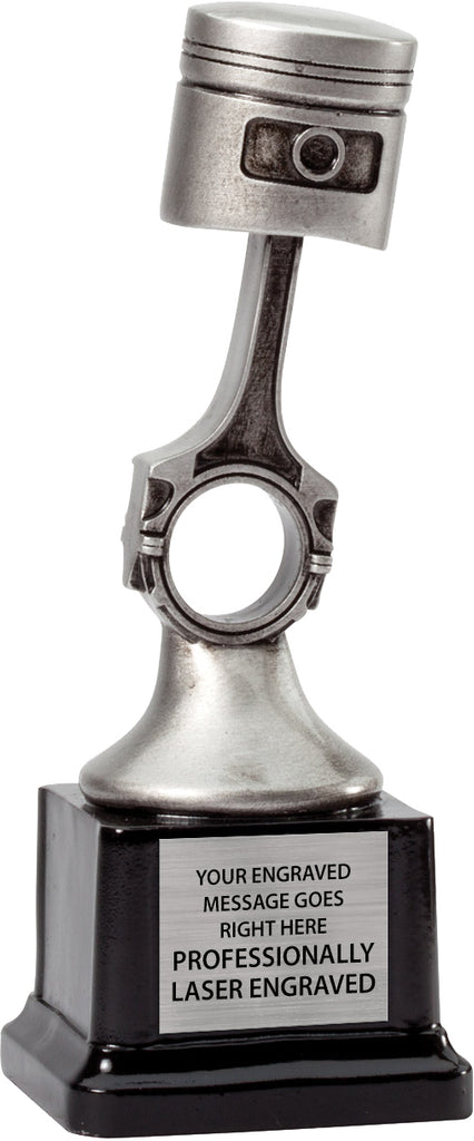Piston Resin Trophy on Monument Base - 7 inch [RMPSTMB-7]