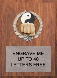7"x9" Martial Arts Millennium Plaque [PMC79-MA]