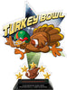 Turkey Bowl Shattered Star Colorix Acrylic Trophy- 10 inch [TACR10-STR-TRKYBWL-Q]