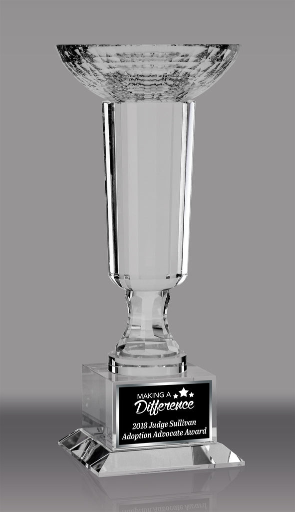 Crystal Venice Bowl Award - 12 inch [CVB-12]