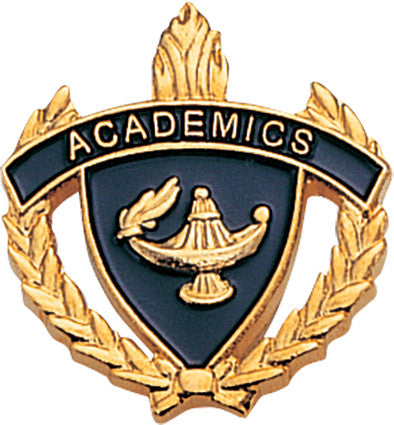 Academics 3D Enameled Scholastic Pin [PCM-WRT-AC]