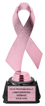 Pink Awareness Ribbon Trophy [TAWRB-PNK]