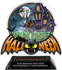 Halloween Bat Costume Contest Colorix-T Acrylic Trophy - 6.25 inch [TACR6-HLWN-BAT-COCO-Q]
