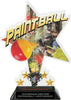 Paintball Shattered Star Colorix Acrylic Trophy- 8.5 inch [TACR85-STR-PNTBL-Q]