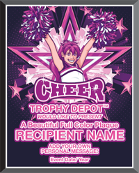 Cheer Graphix Plaque [PGFX912-CH]