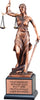Scales of Justice Bronze Gallery Resin [GRS63SOJ]