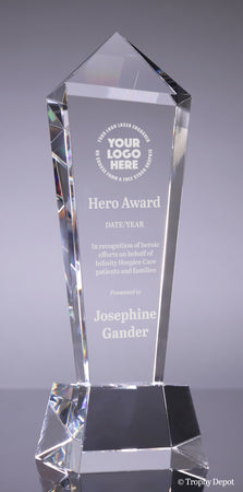 Crystal Monument Award - 11.5 inch [CM162-11]