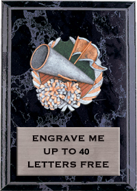 6"x8" Cheer Millennium Plaque [PMC68-CH]