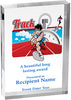 Track Vibrix Acrylic Award [ACB57V-TK]