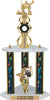 Hockey Sport Color Riser Three-Post Trophy [TCSR3P26-HK]