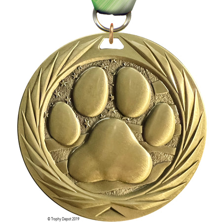 Paw 2.75 inch Blade 3D Diecast Medal [MBD2-PAW]