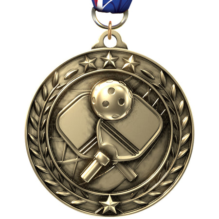 Pickleball Dimensional Medal - 2.75 inch [MSW2-PKLBL]