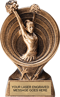 Cheer Saturn 6" Resin Trophy [RM26ST-CH]