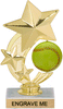 Softball Shooting Star Spinning Trophy [TSSS6-SB]
