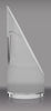 Optical Crystal Cylinder Award - 6.5 inch [CFCCO-6-X]