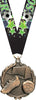 Soccer Wreath Medal- Bronze [MP18-SC-B]