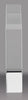 3/4 inch Thick Custom Crystal Horizontal Block Award - 6x3 inch [CHJ6375-L-FC-X]