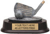 Golf Wedge Pewter Finish Resin Trophy [SGR60]