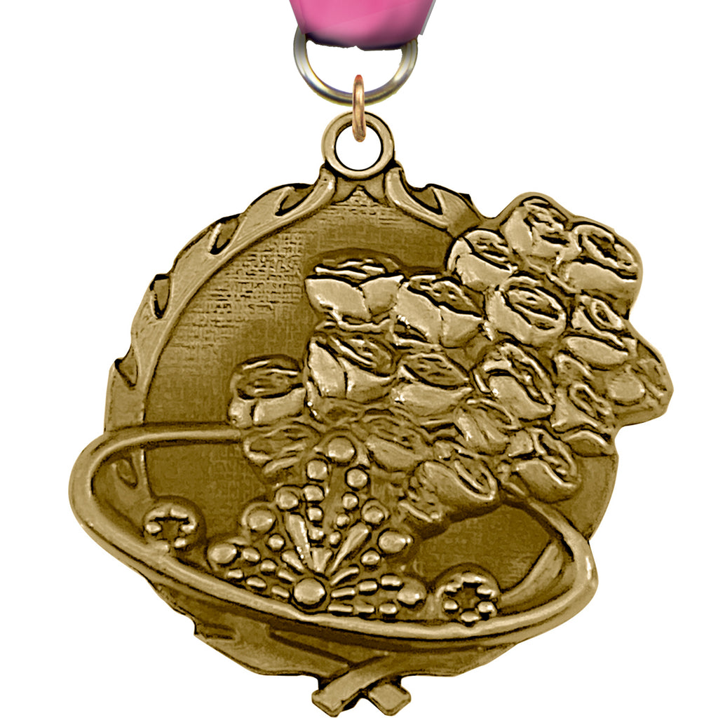 1.75 inch Pageant Wreath Medal [MP18-PGNT-G]