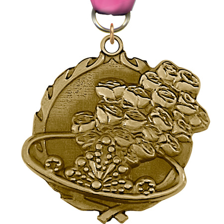 1.75 inch Pageant Wreath Medal [MP18-PGNT-G]
