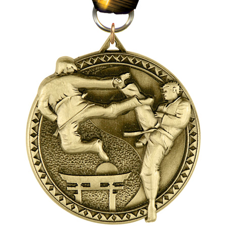 2" Martial Arts Ultra-Impact 3-D Medal [MDTD2-MA]