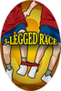 Three Legged Race Oval Insert [OV-1768]